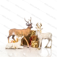 новогодние фигуры оленей