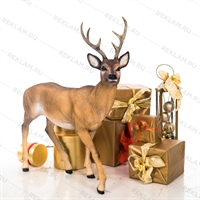 фигура косуля для новогоднего оформления