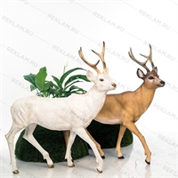 объемные фигура косуля