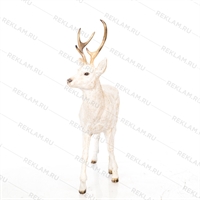 косуля новогодняя скульптура