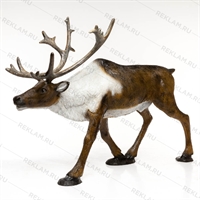 объемная фигура северный олень