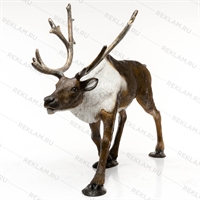 Ростовая фигура Олень Северный, стеклопластик, 153 см. - фото 35358