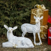 Фигура на новый год Олениха - фото 35409