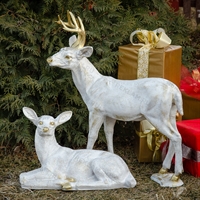 Фигура на новый год Олениха - фото 35410