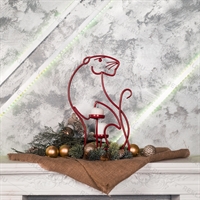 подсвечник на новый год тигр подсвечник на новый год тигр