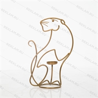 кованый подсвечник на 1 свечу