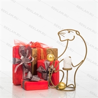 новогодний подсвечник