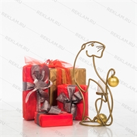 подсвечник символ 2022 года тигр