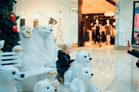 скамейка с медведями