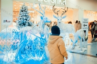 новогоднее оформление ТЦ