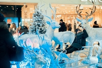 объемные фигуры оленей