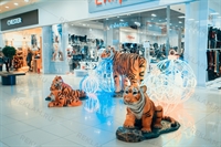 новогодний декор для ТЦ