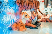 объемная фигура тигренок