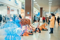 ростовая фигура тигренок