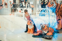 объемная фигура тигренок