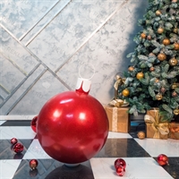 объемная фигура новогодний шар