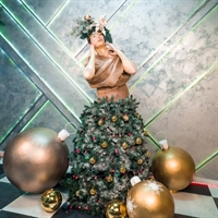 новогоднее украшение фотостудий