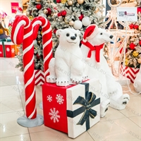 новогодняя фигура медведица