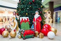 новогоднее оформление торгового центра