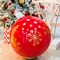 новогодняя фигура шар