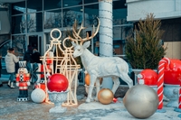 новогодний декор для улицы новогодний декор для улицы
