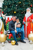 новогодний декор для торгового центра