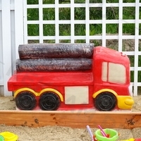 Лавка Грузовичок - фото 36149 Лавка Грузовичок - фото 36149