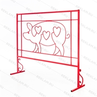 Купить металлический заборчик