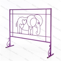 Купить металлический заборчик