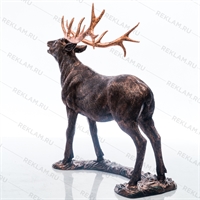 Фигура Олень из стеклопластика для рекламы