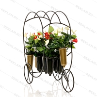 Металлическая стойка для продажи цветов