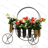 Стойка для продажи цветов металлическая