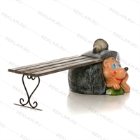 Скамейка Еж с грибом купить
