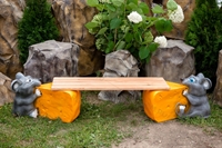 Скамейка Мыши с сыром на REKLAM.RU