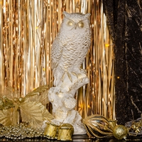 Рекламная фигура Филин, полистоун, 35 см.