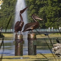 Ростовая рекламная фигура Пеликан, стеклопластик на REKLAM.RU