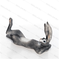 Рекламная объёмная фигура Заяц из стеклопластика