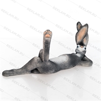 Рекламная объёмная фигура Заяц из стеклопластика