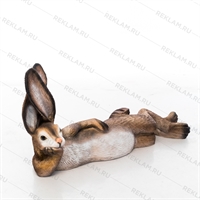 Oбъёмная фигура Заяц из стеклопластика