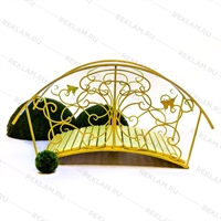 Кованый мостик для кафе