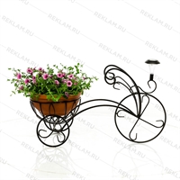 Цветочная подставка Велосипед для ландшафтного дизайна Цветочная подставка Велосипед для ландшафтного дизайна