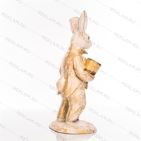 Рекламная фигура Заяц из стеклопластика
