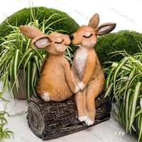 Рекламная объёмная фигура Зайцы