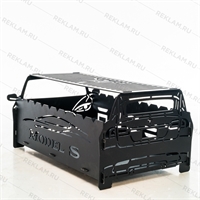 Мангал с логотипом компании