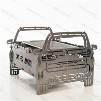 Мангал для рекламы компании