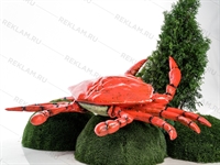 Фигура краб для рыбного ресторана