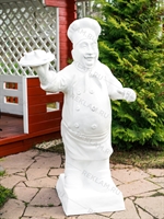 Фигура из стеклопластика для рекламы