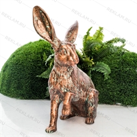 Фигура Заяц цвет: бронзовый
