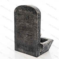 Фонтан в покраске под камень