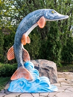 Фигура Щука для рекламы